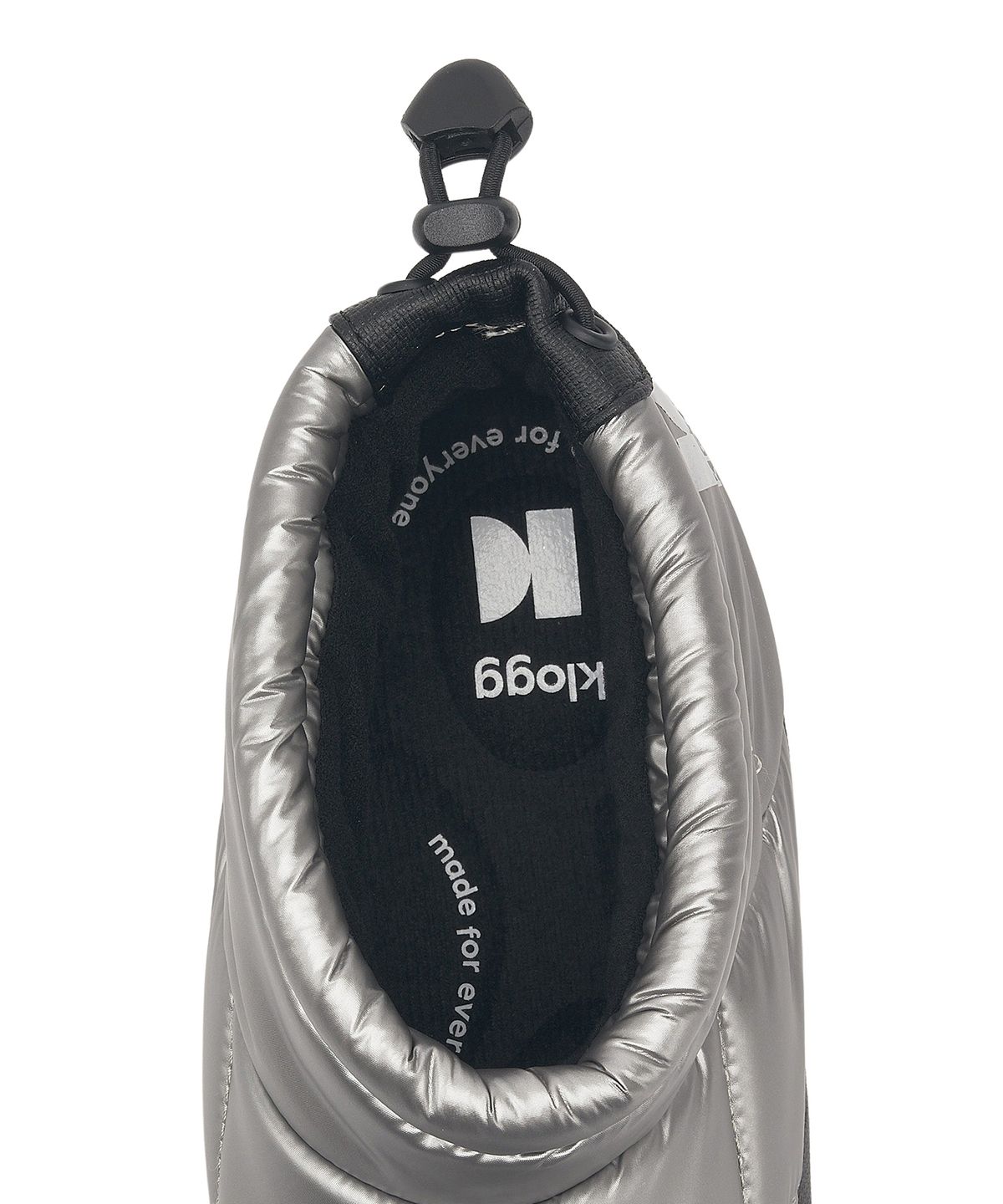 클로그(KLOGG) PUFFY MINI - METALLIC SILVER