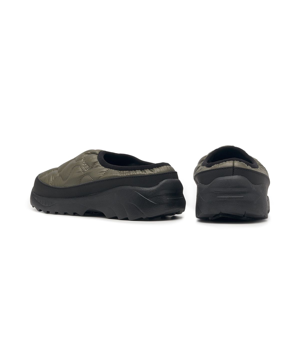 클로그(KLOGG) PUFFY MOC - OLIVE