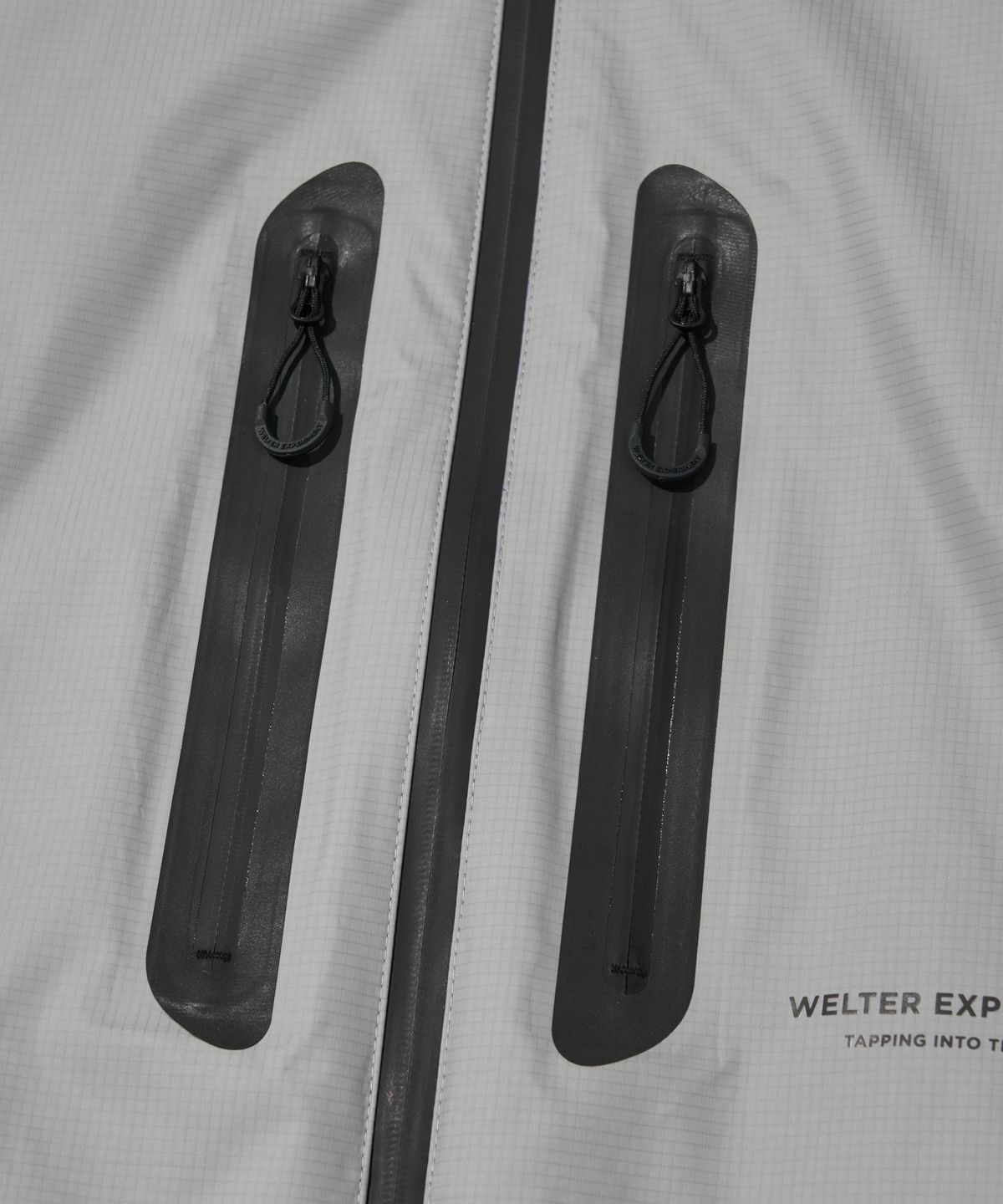 웰터 익스페리먼트(WELTER EXPERIMENT) WAVE POCKET JACKET_LIGHT GRAY_WOL054