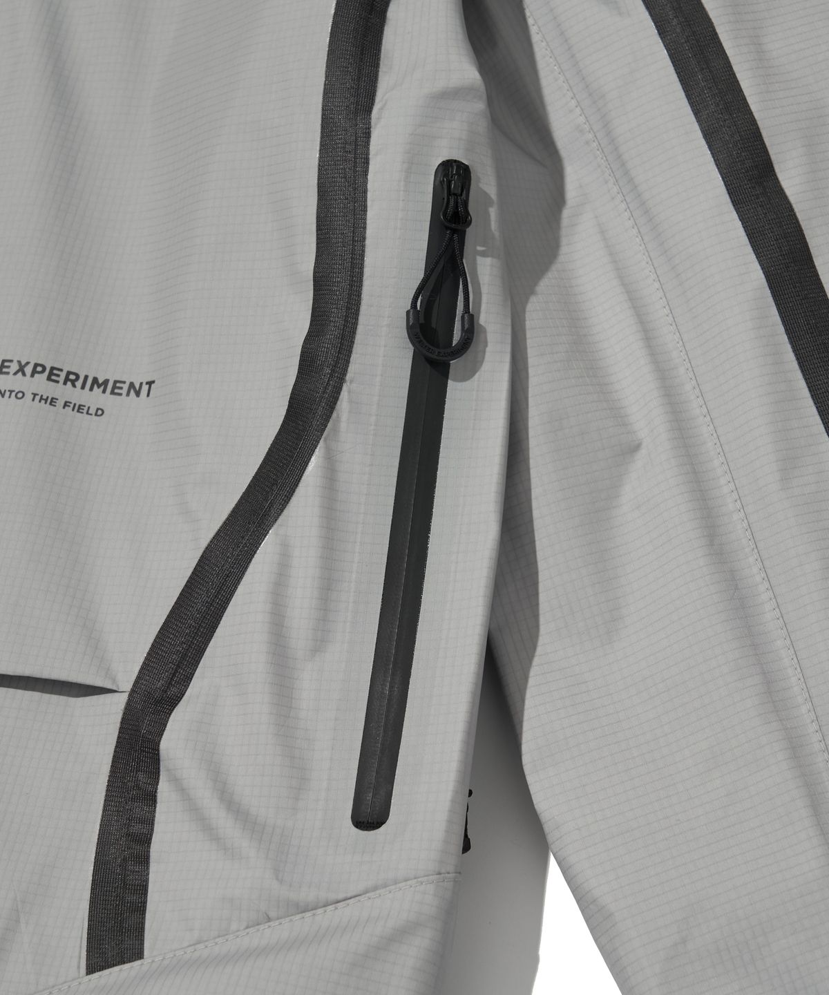웰터 익스페리먼트(WELTER EXPERIMENT) WAVE POCKET JACKET_LIGHT GRAY_WOL054