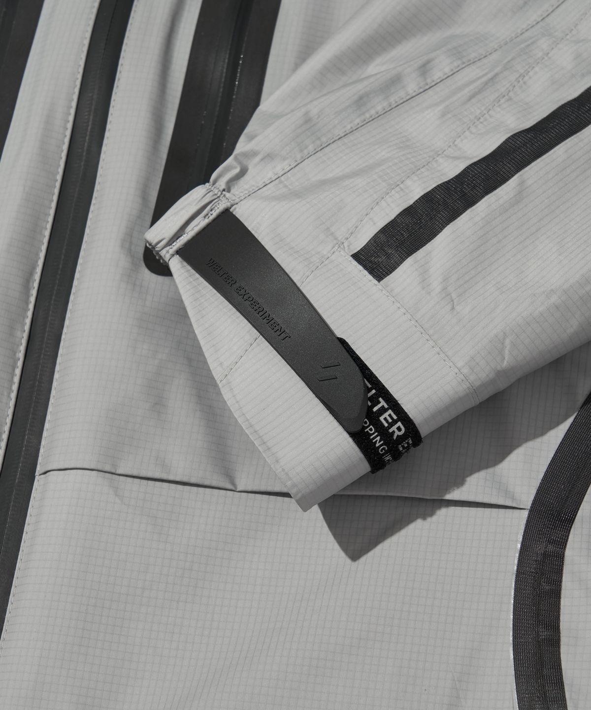 웰터 익스페리먼트(WELTER EXPERIMENT) WAVE POCKET JACKET_LIGHT GRAY_WOL054