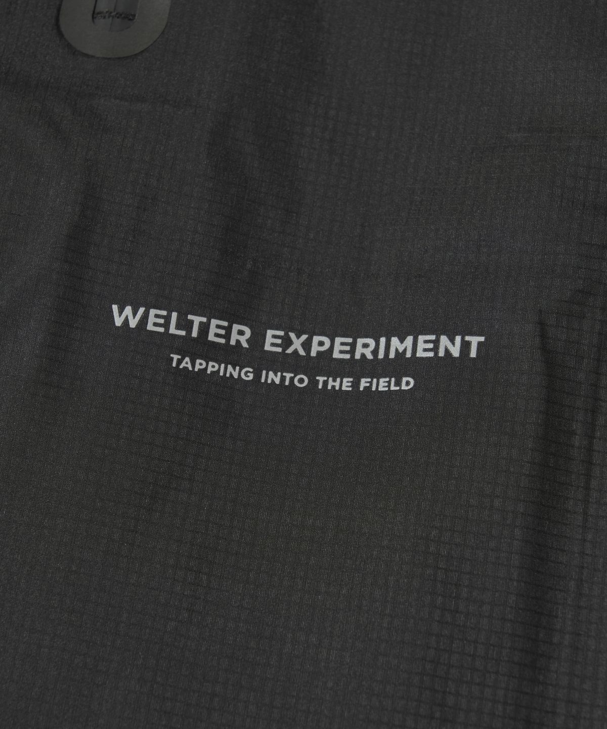 웰터 익스페리먼트(WELTER EXPERIMENT) 3LAYER REFLECTIVE STITCH JACKET_BLACK_WOL055