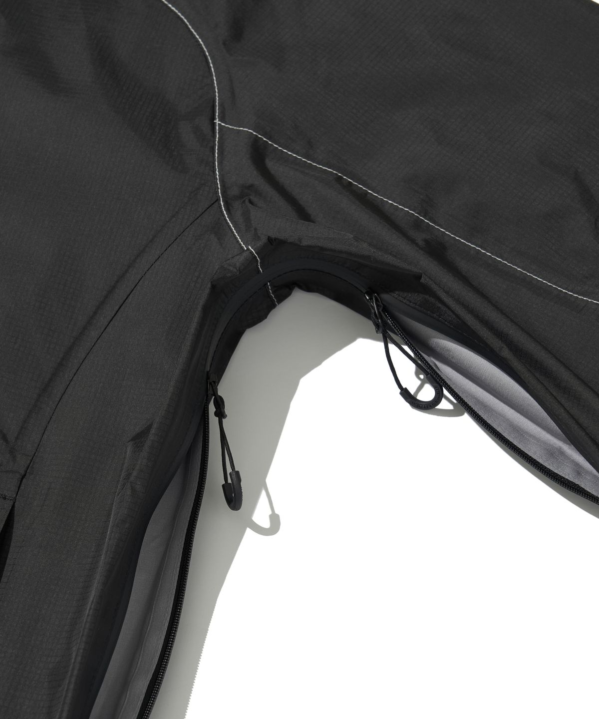 웰터 익스페리먼트(WELTER EXPERIMENT) 3LAYER REFLECTIVE STITCH JACKET_BLACK_WOL055