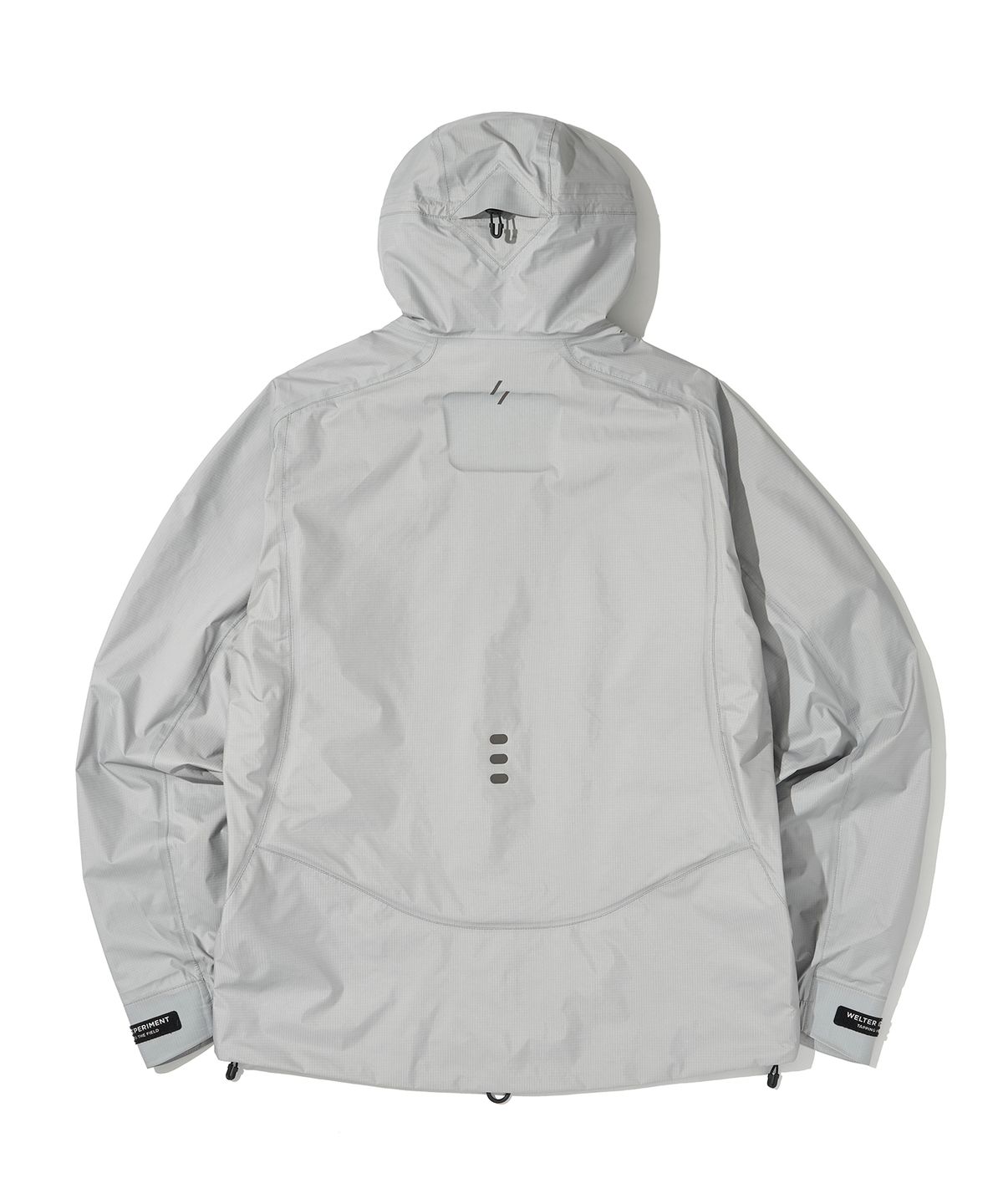 웰터 익스페리먼트(WELTER EXPERIMENT) 3LAYER REFLECTIVE STITCH JACKET_LIGHT GRAY_WOL056