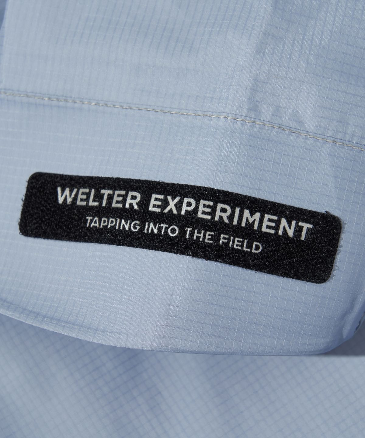 웰터 익스페리먼트(WELTER EXPERIMENT) 3LAYER REFLECTIVE STITCH JACKET_LIGHT BLUE_WOL057