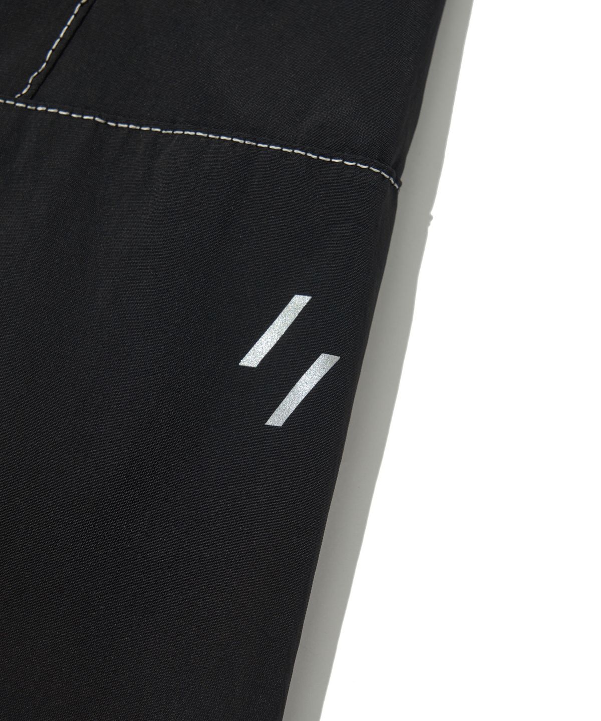 웰터 익스페리먼트(WELTER EXPERIMENT) HIKE REFLECTIVE STITCH PANTS_BLACK_WPL035