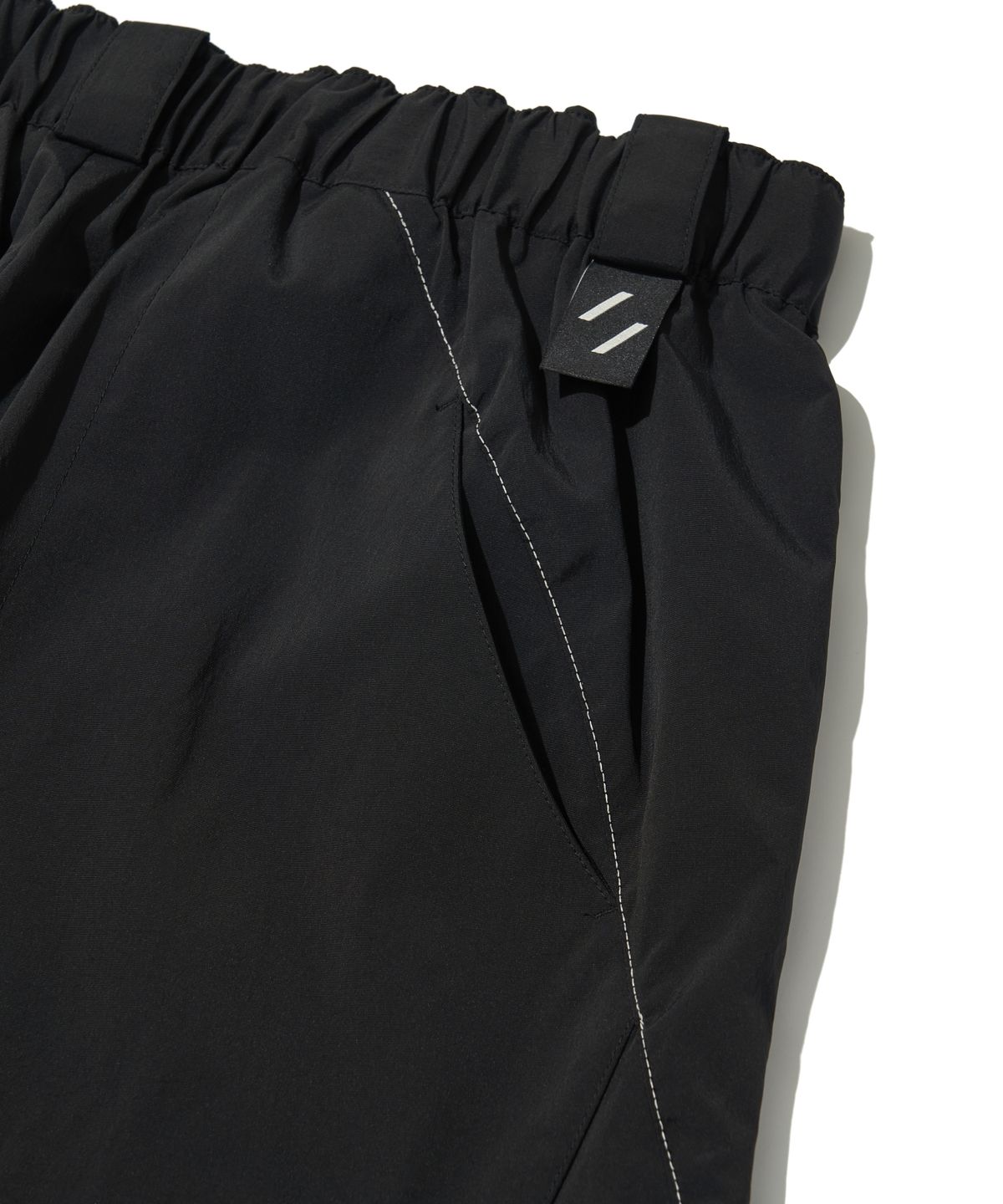 웰터 익스페리먼트(WELTER EXPERIMENT) HIKE REFLECTIVE STITCH PANTS_BLACK_WPL035