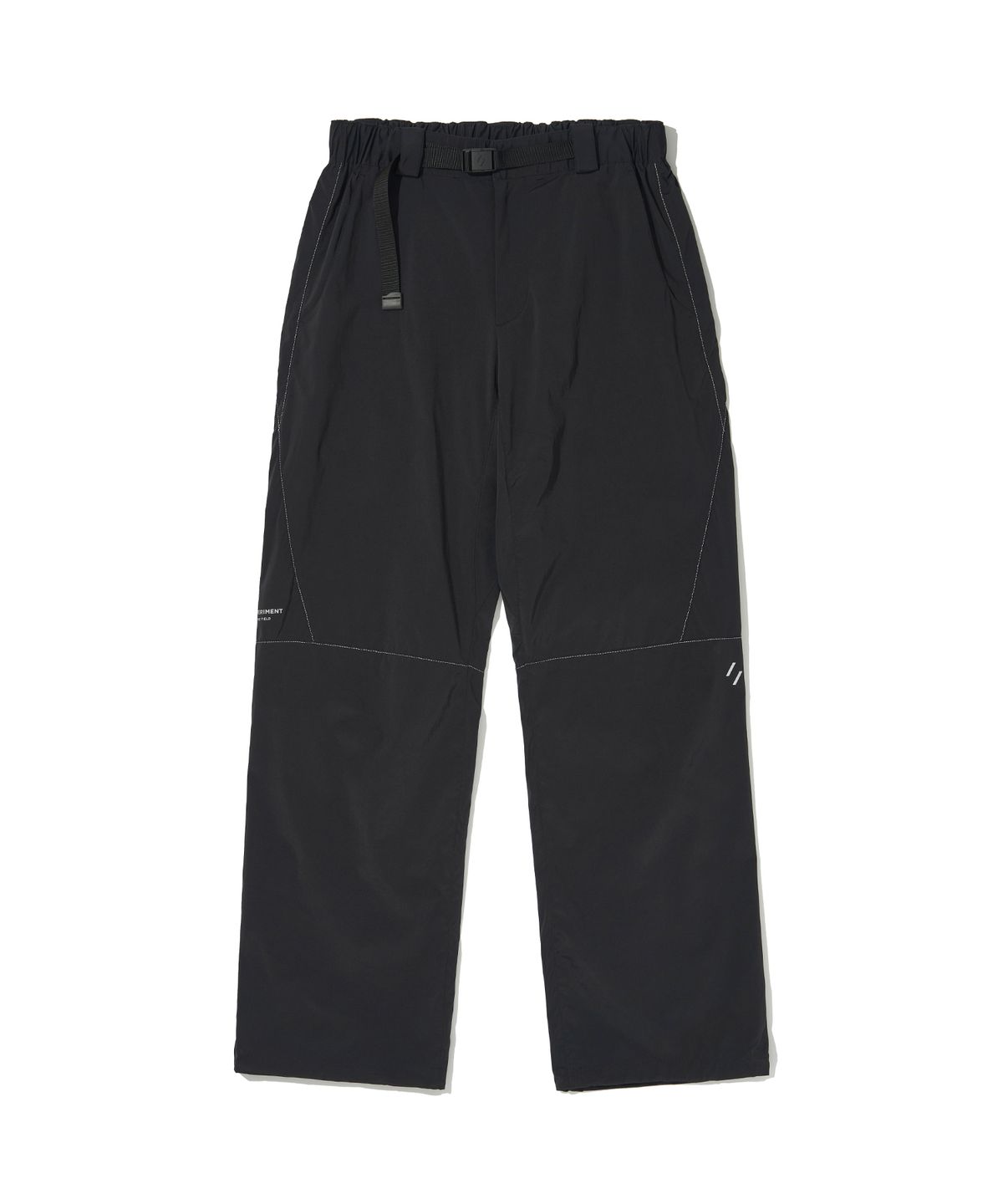 웰터 익스페리먼트(WELTER EXPERIMENT) HIKE REFLECTIVE STITCH PANTS_BLACK_WPL035