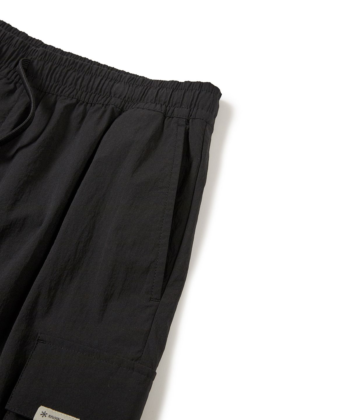 스노우피크 어패럴(SNOWPEAK APPAREL) 루트 카고 반바지 Black (S24MMRHP60)