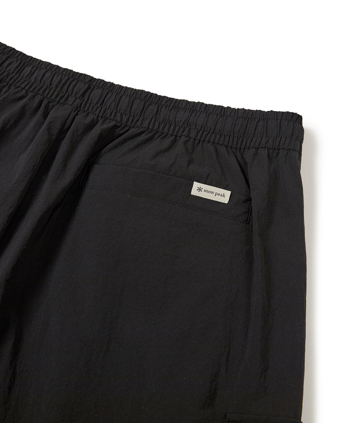 스노우피크 어패럴(SNOWPEAK APPAREL) 루트 카고 반바지 Black (S24MMRHP60)
