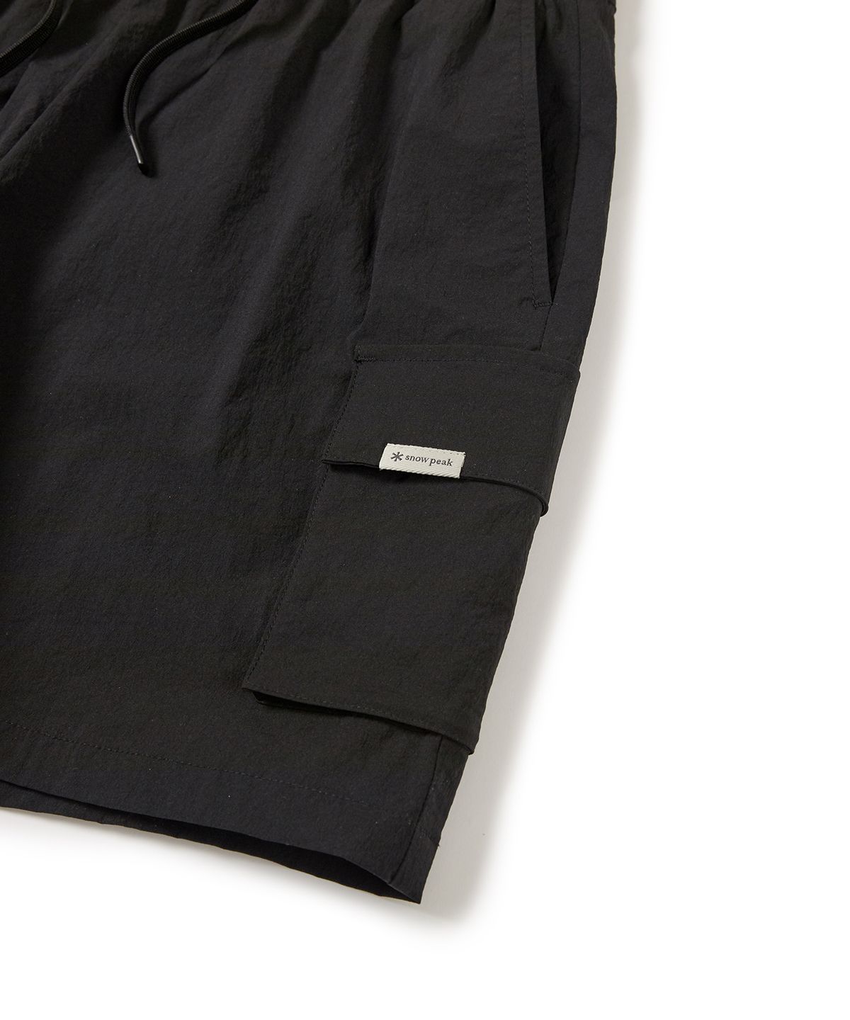 스노우피크 어패럴(SNOWPEAK APPAREL) 루트 여성 카고 반바지 Black (S24MWRHP61)