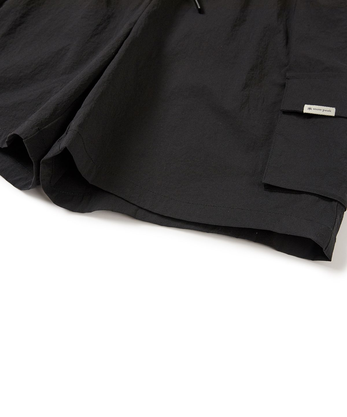 스노우피크 어패럴(SNOWPEAK APPAREL) 루트 여성 카고 반바지 Black (S24MWRHP61)