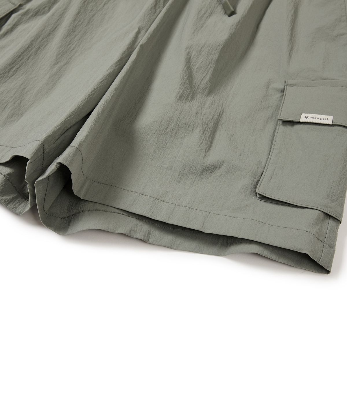 스노우피크 어패럴(SNOWPEAK APPAREL) 루트 여성 카고 반바지 Light Khaki (S24MWRHP61)