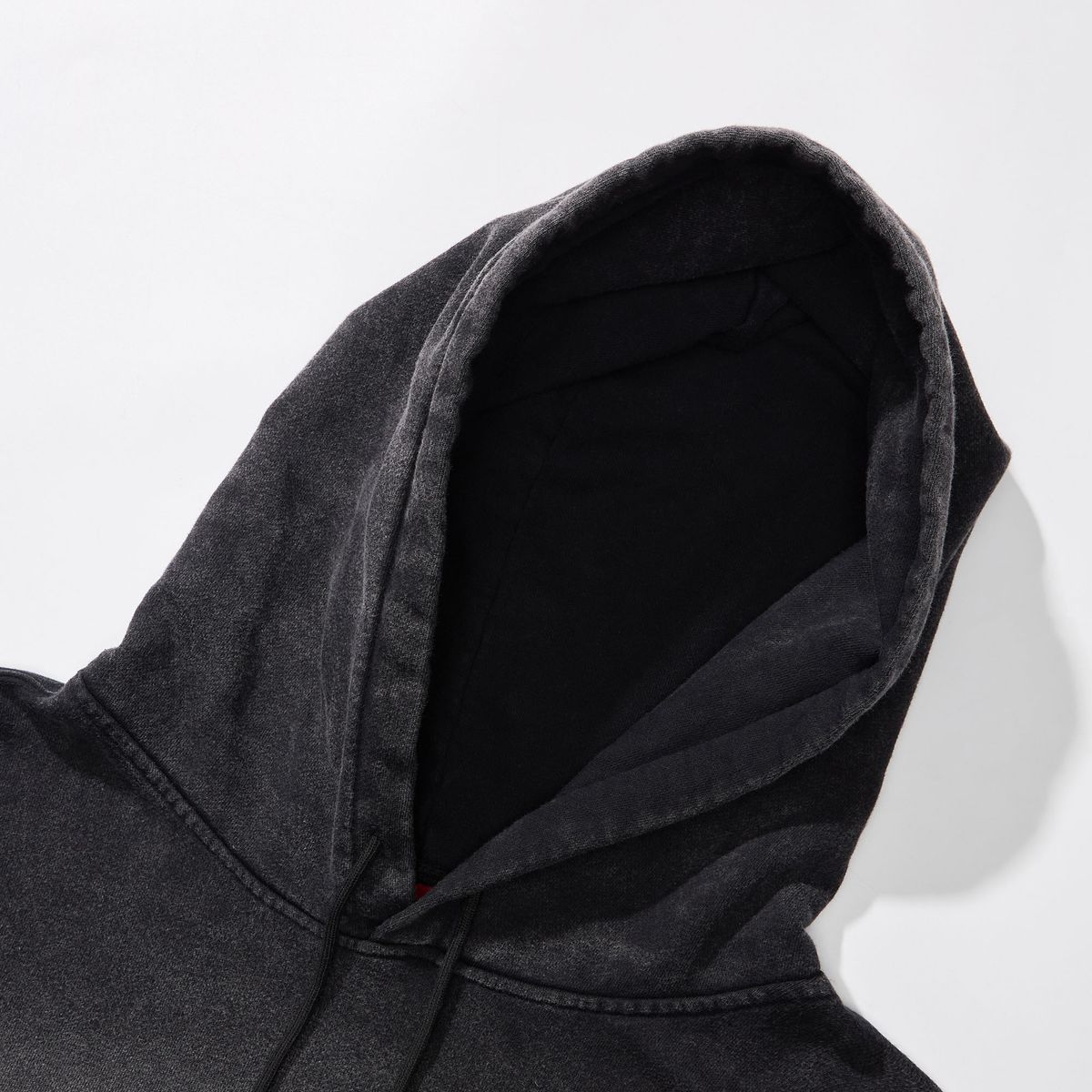 피에스쇼퍼(PSSHOPPER) 스톤워싱 고밀도 후드 [블랙]