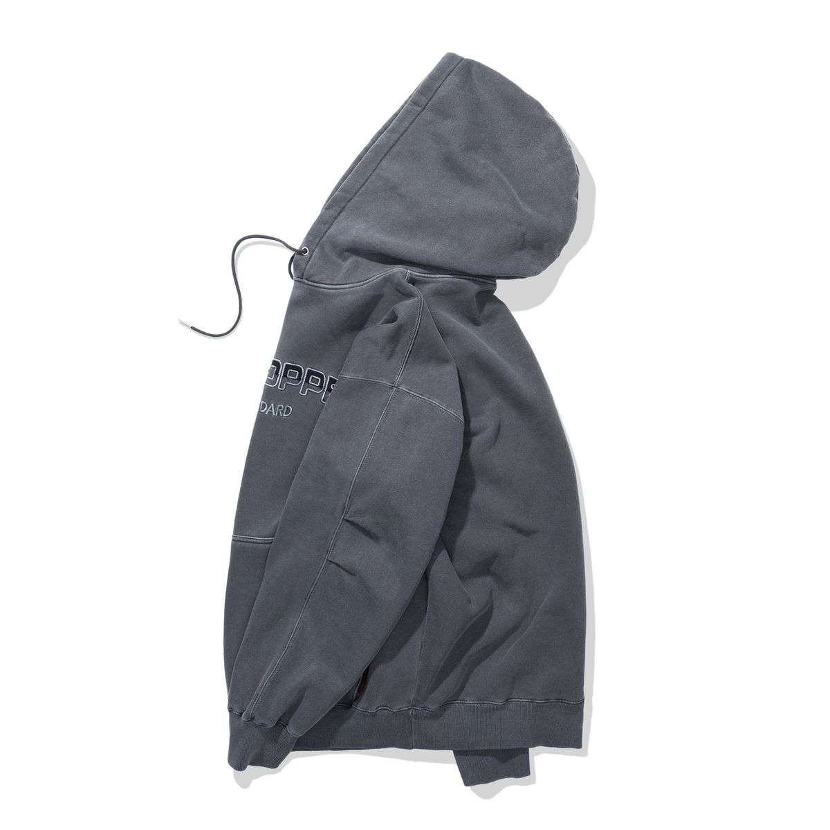 피에스쇼퍼(PSSHOPPER) [2 Pack] 오리지널 피그먼트 긴팔 반바지 세트 [다크네이비]