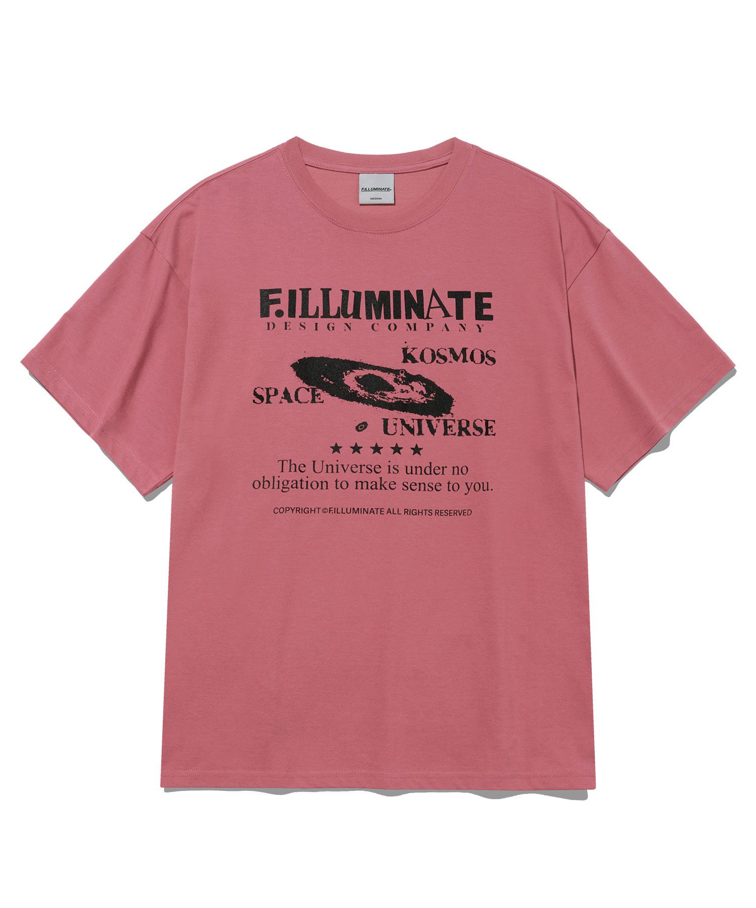 Tシャツ・カットソー [FILLUMINATE] Space Graphic T-Shirt MUSINSA | FILLUMINATE Space Graphics Round T-shirt-3Color