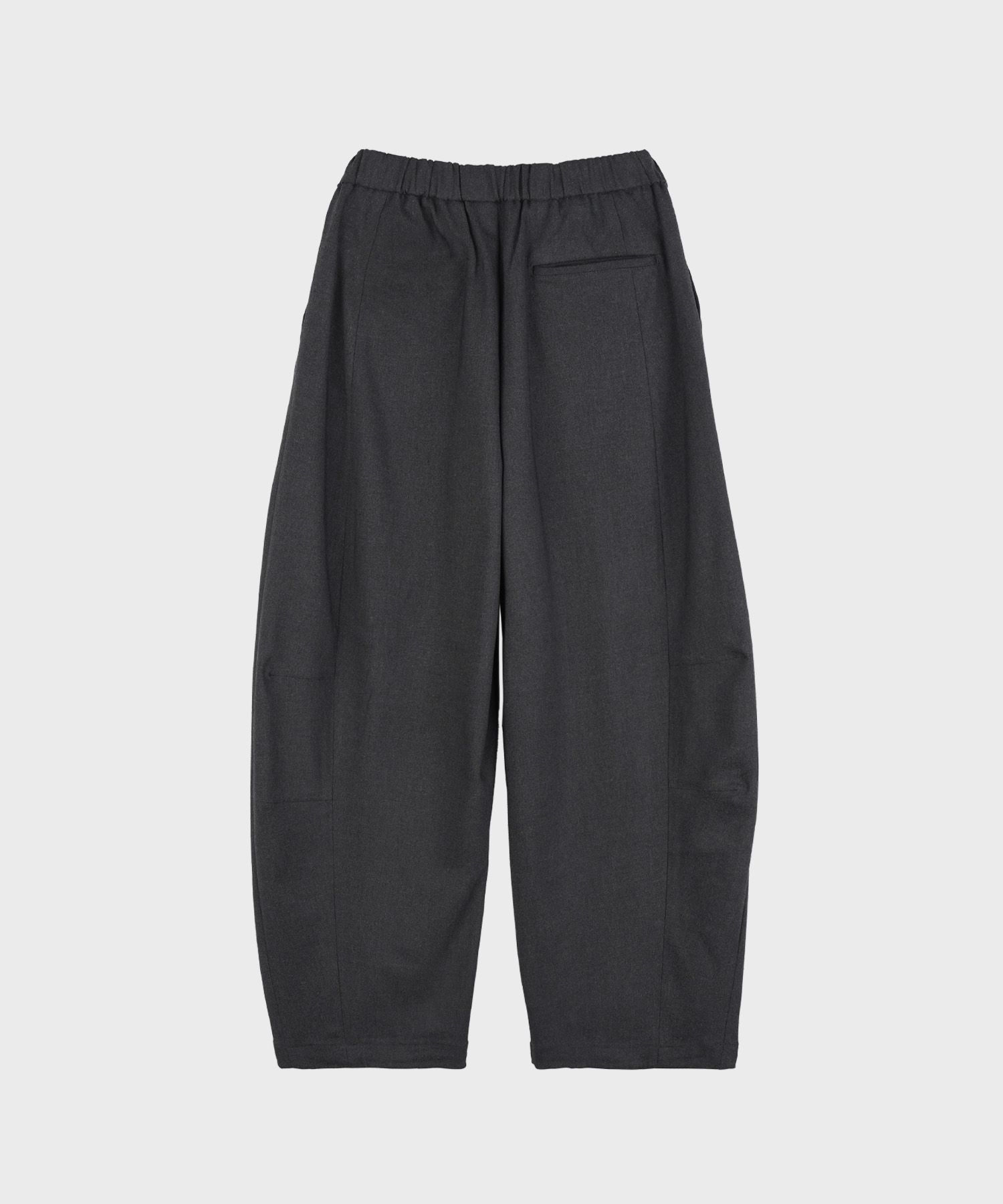 【BAON】[unisex] Macoli Curve Banding Bermuda Pants Stretch cotton chino-style bermuda shorts verde militare