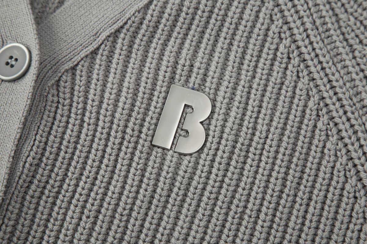 샐러드바구니(SALAD BAGUNI) V-Neck Pullover Cardigan - light gray