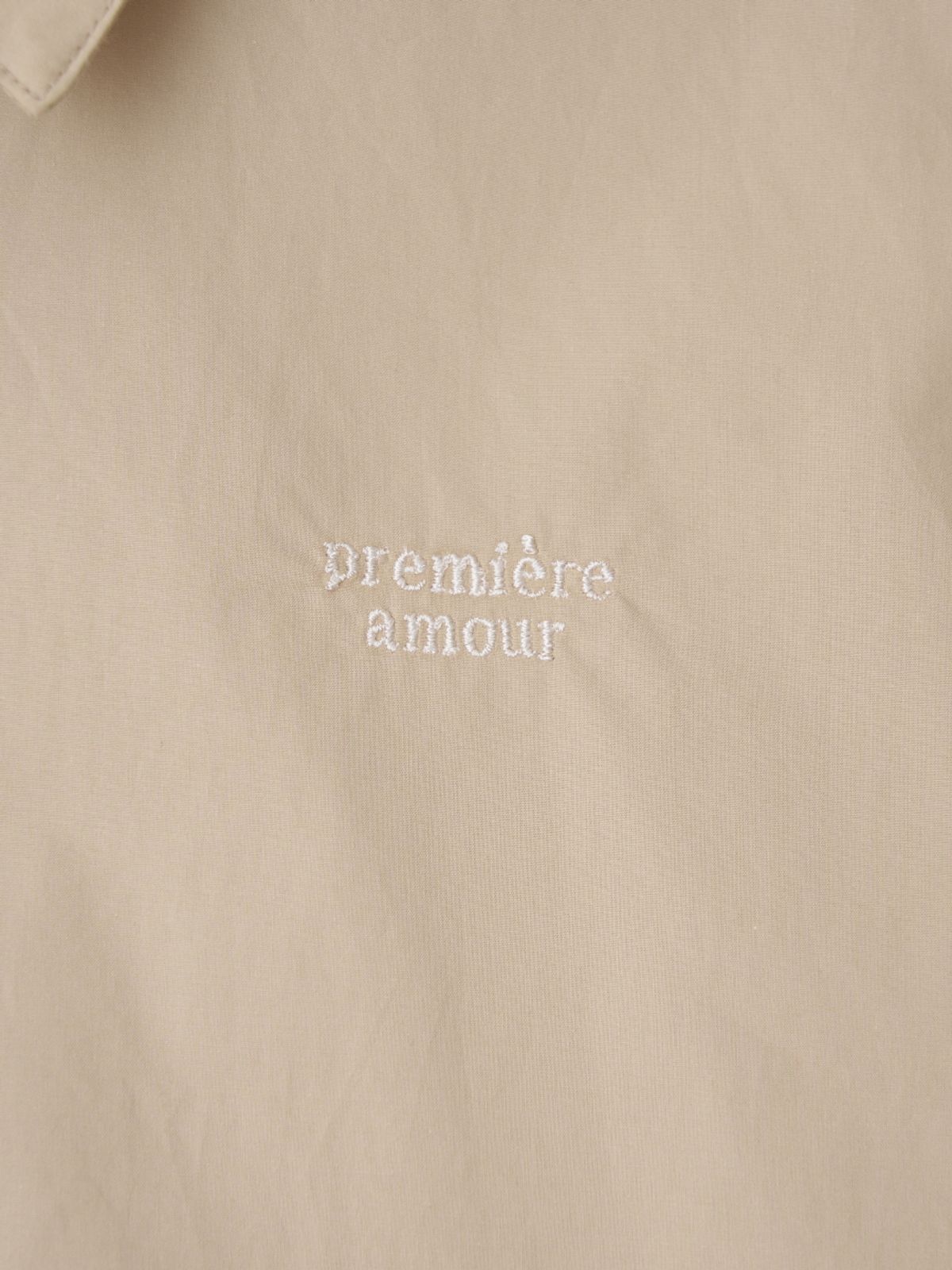 프뮤아무르(PREMIERE AMOUR) 프뮤 오버 플루프 셔츠 - 베이지