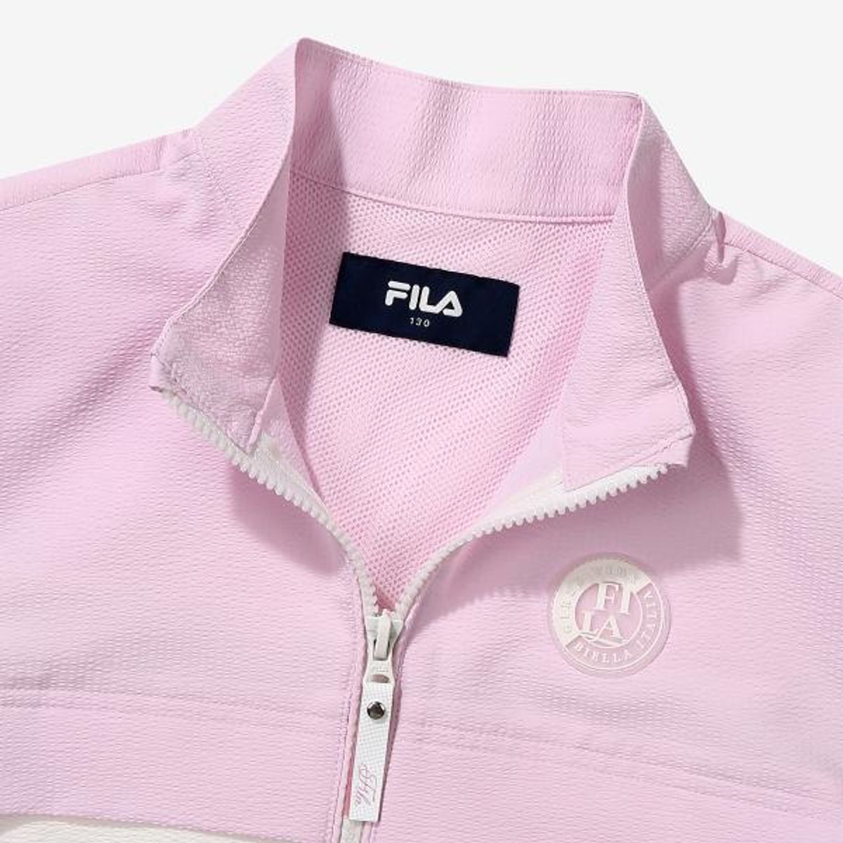 휠라 키즈(FILA KIDS) Girls 썸머 등판 플리츠 자켓(FK2JKG2303FSPN)