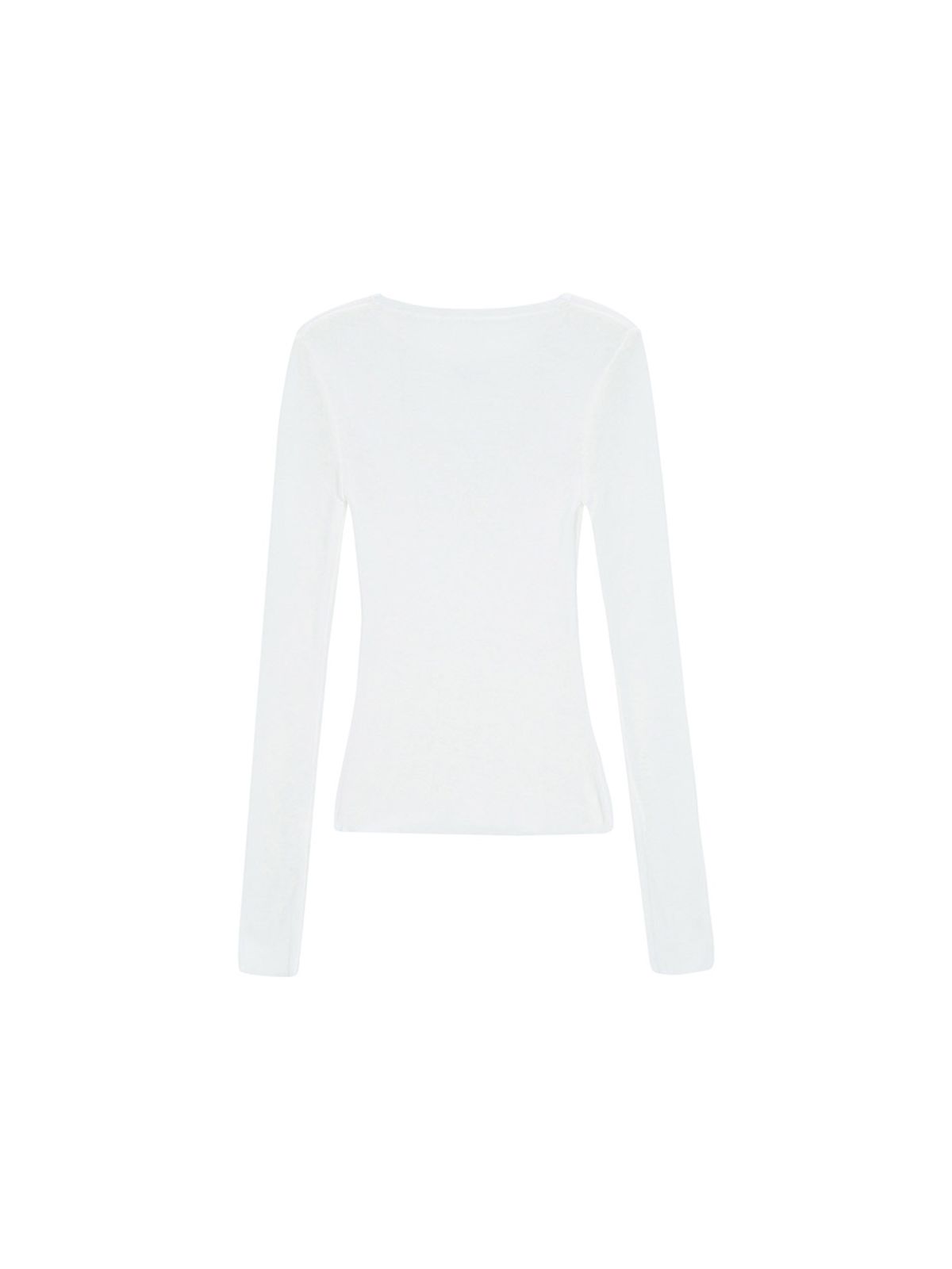 샐러드바구니(SALAD BAGUNI) Essential Round Neck Knit - ivory