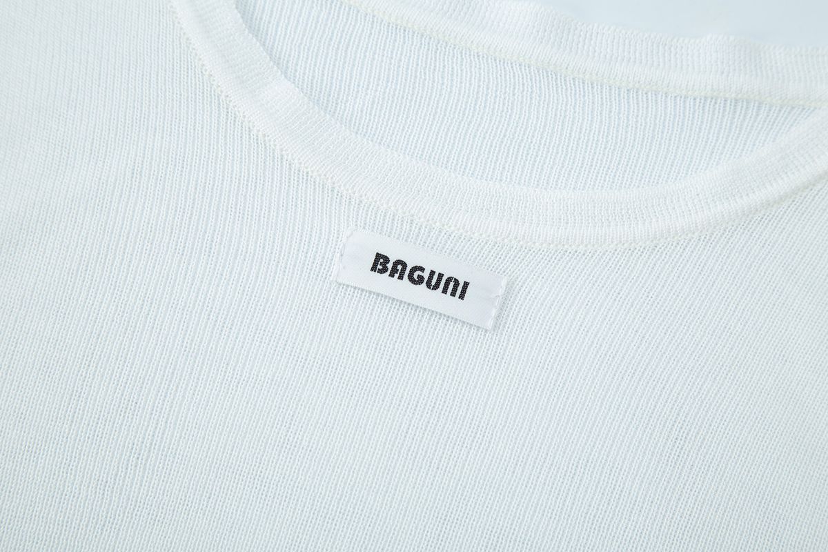 샐러드바구니(SALAD BAGUNI) Essential Round Neck Knit - ivory