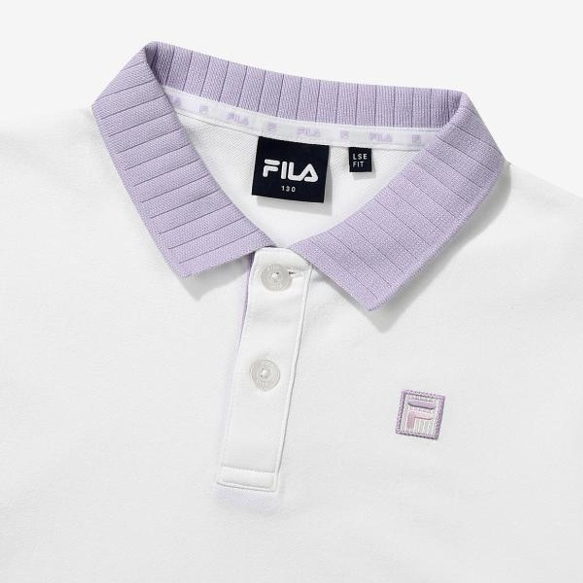 휠라 키즈(FILA KIDS) Girls 카라 티셔츠(FK2TSG2102FOWH)