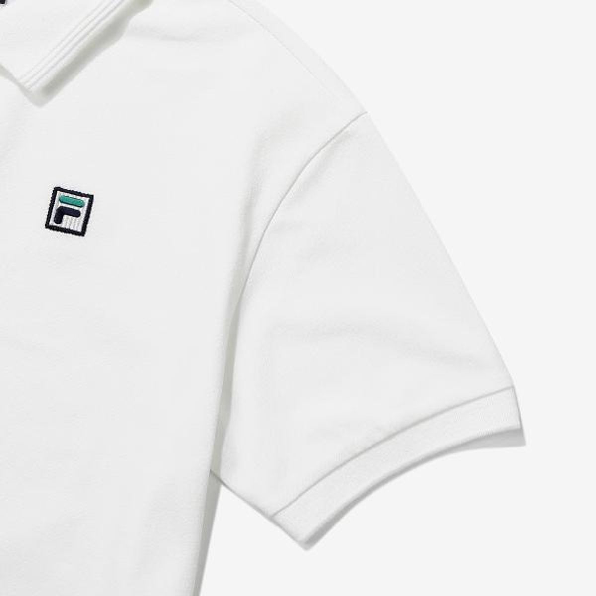 휠라 키즈(FILA KIDS) 에센셜 카라 티셔츠(FK2TSG2101XOWH)