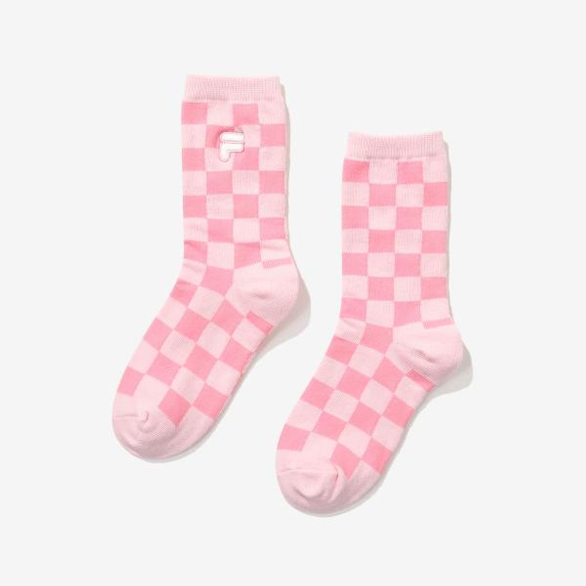 휠라 키즈(FILA KIDS) Girls 체커보드 장목양말(FK3SCG1005XPIK)