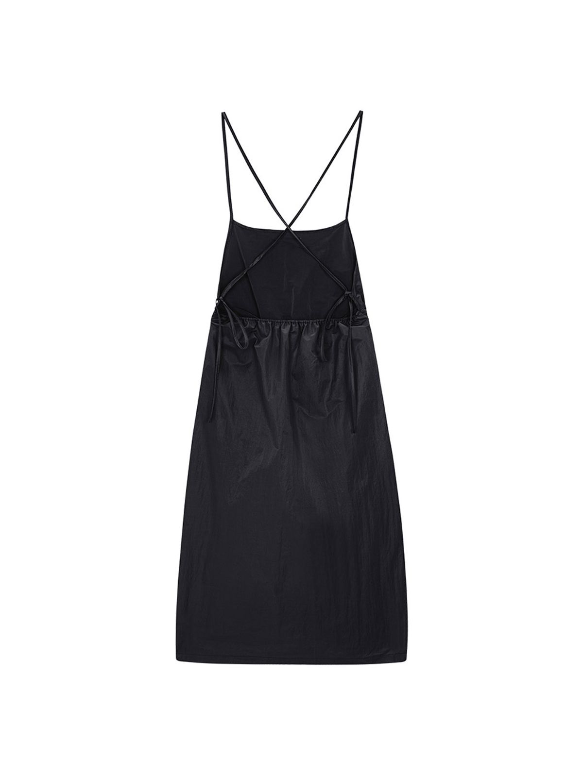 샐러드바구니(SALAD BAGUNI) String Layered Dress - black