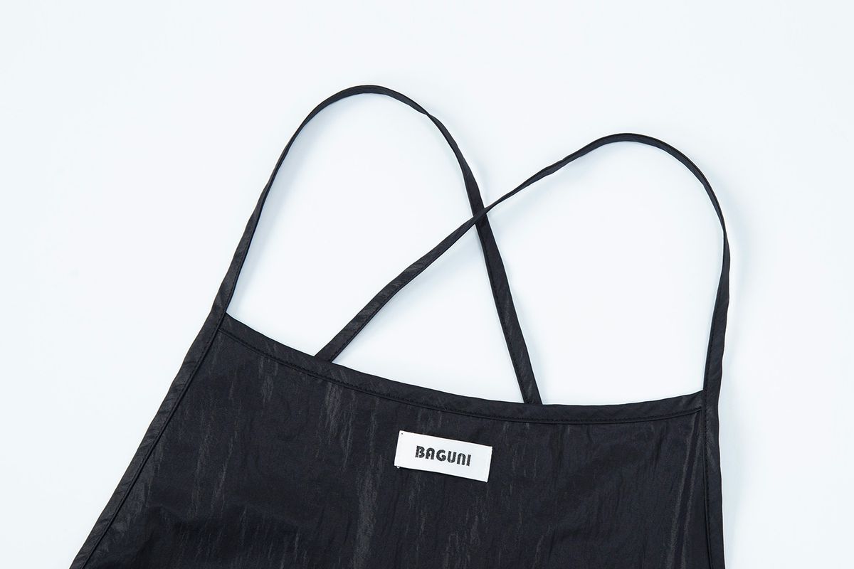 샐러드바구니(SALAD BAGUNI) String Layered Dress - black