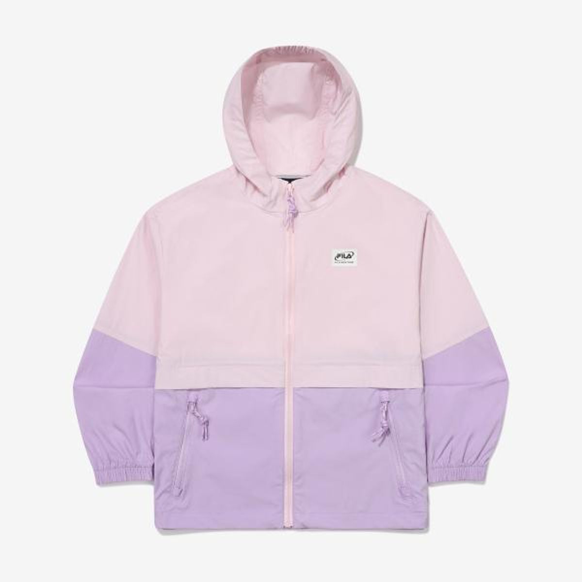 휠라 키즈(FILA KIDS) 톤온톤 컬러 바람막이