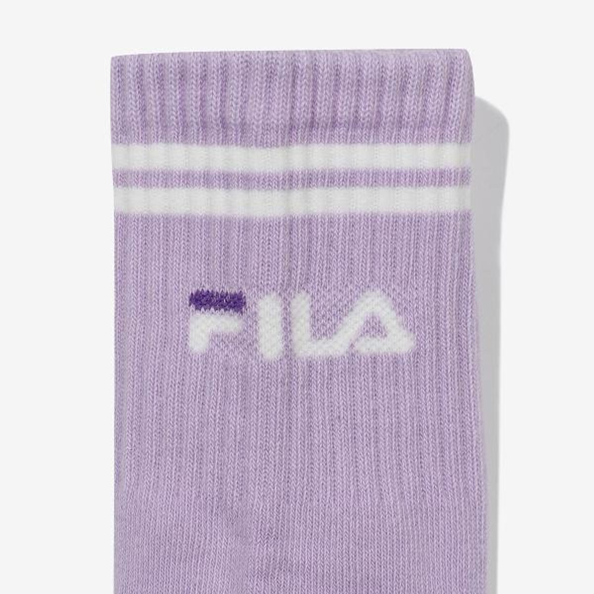 휠라 키즈(FILA KIDS) 리니어 로고 장목양말(FK3SCG1011XLVD)