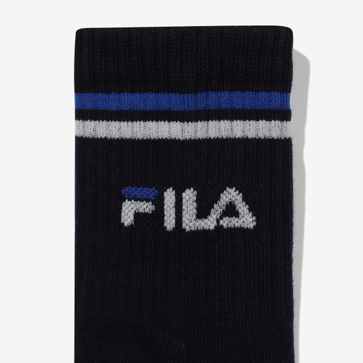휠라 키즈(FILA KIDS) 리니어 로고 장목양말(FK3SCG1011XNAY)