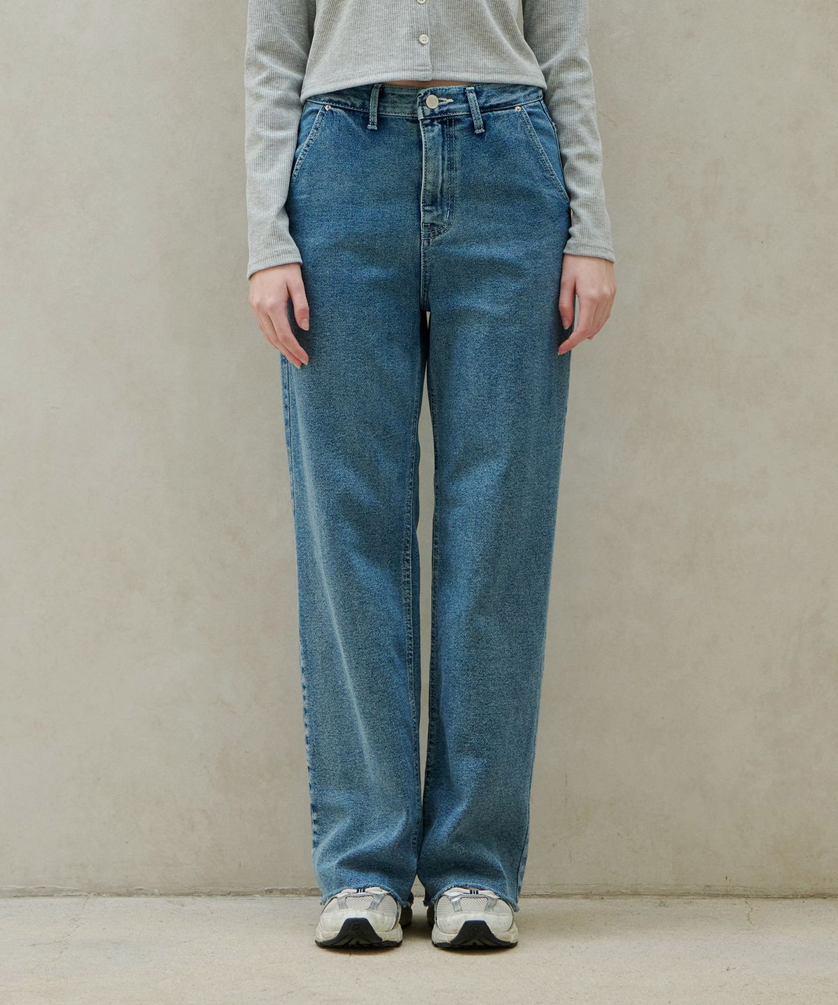 판도라핏(PANDORAFIT) [WIDE] Silvester Jeans