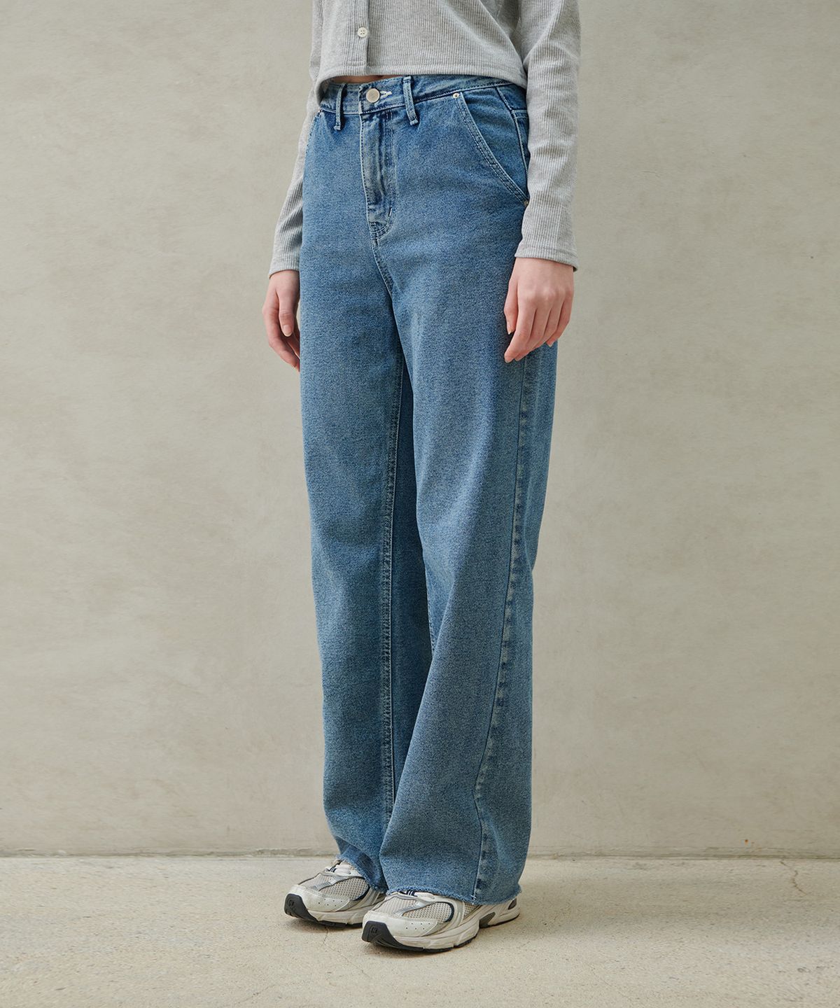 판도라핏(PANDORAFIT) [WIDE] Silvester Jeans