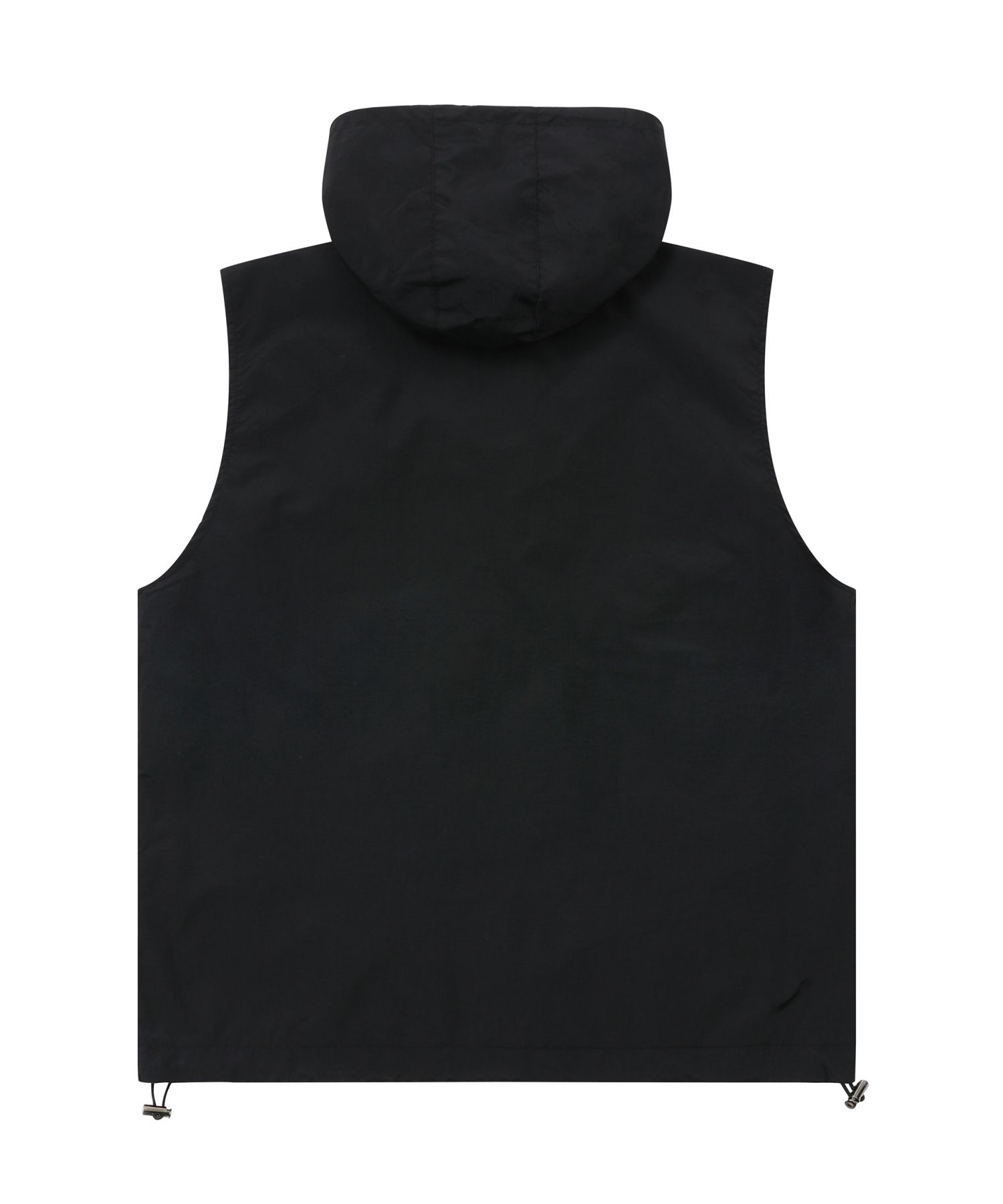 MUSINSA | MUCENT Tech Nylon Hooded Vest Sleeveless Anorak