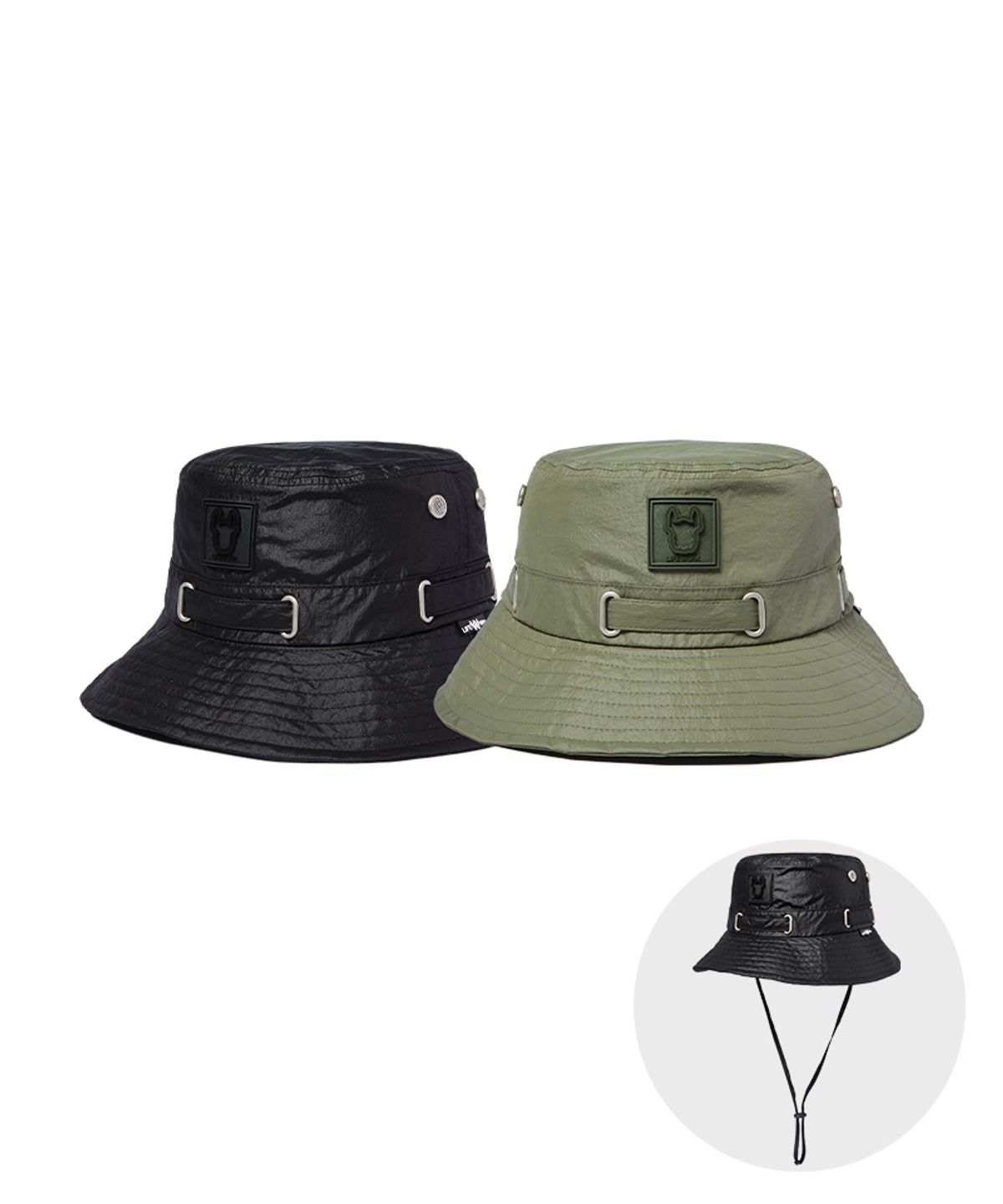 라이프워크(LIFEWORK) 와샤 스퀘어와펜 버킷햇