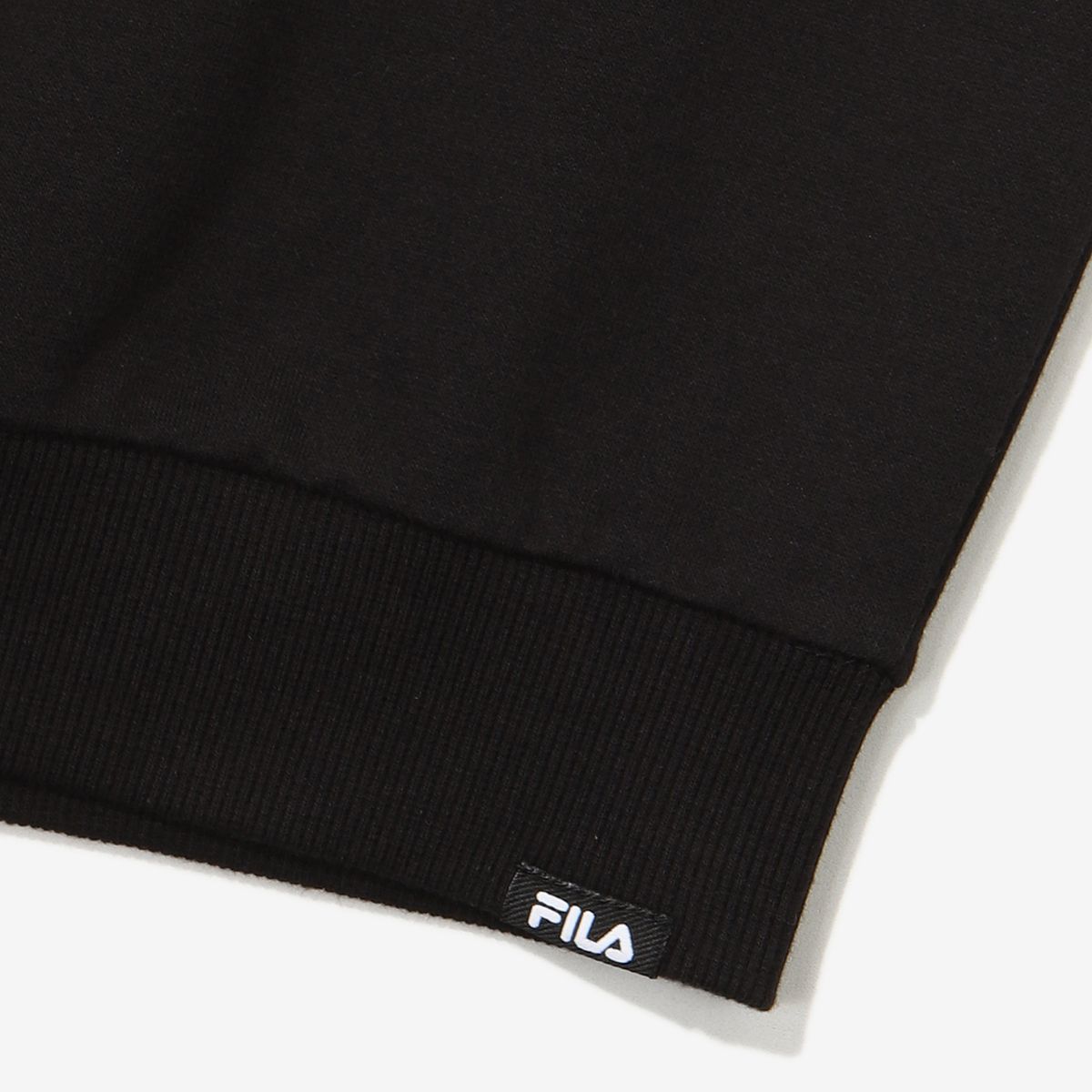 휠라 키즈(FILA KIDS) 카라 반집업 셋업(FK2FSG1202MBLK)