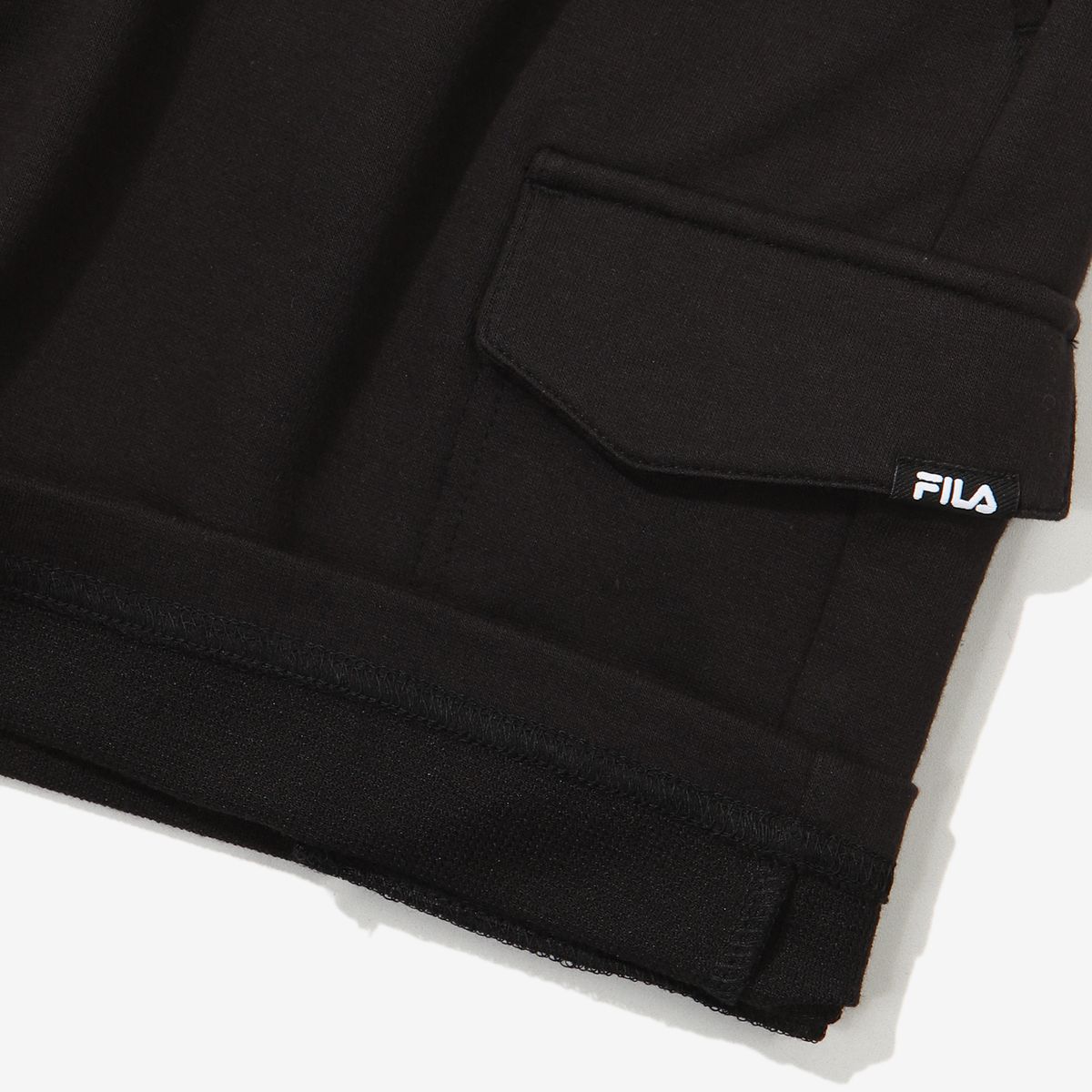 휠라 키즈(FILA KIDS) 카라 반집업 셋업(FK2FSG1202MBLK)