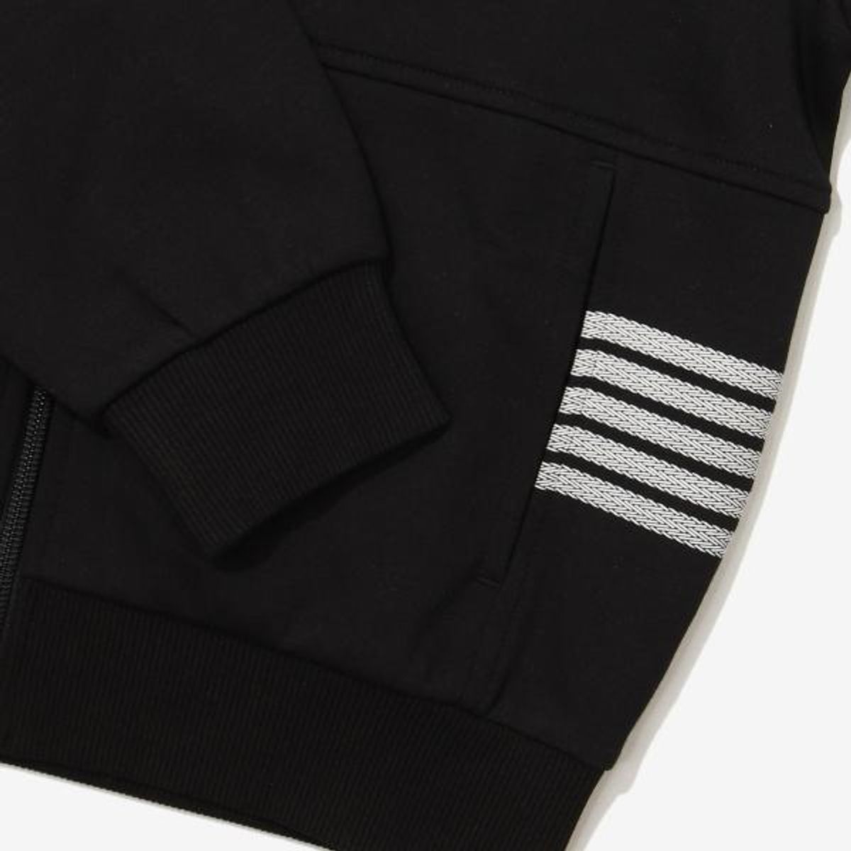 휠라 키즈(FILA KIDS) 배색 절개 후드집업