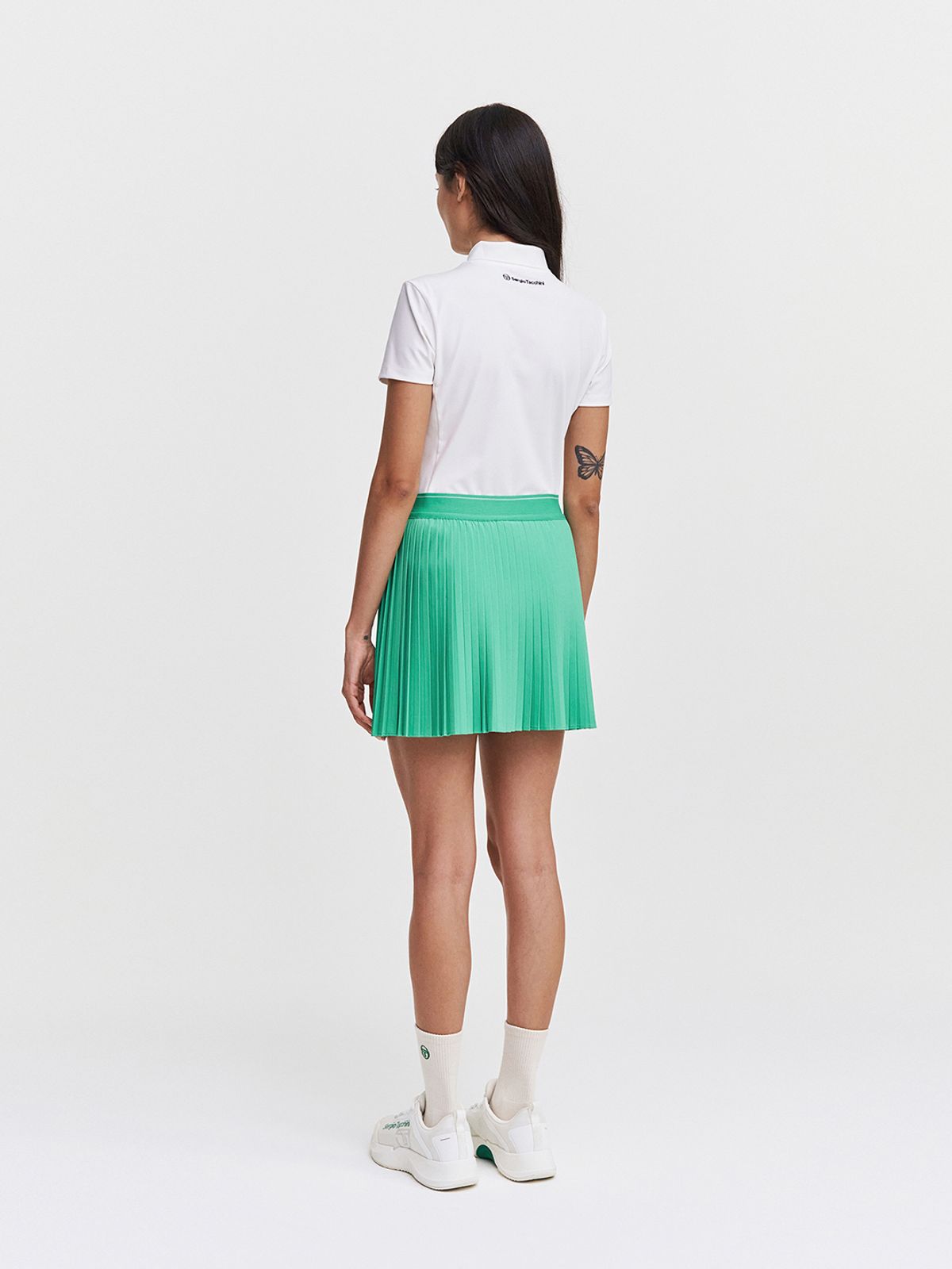 세르지오 타키니(SERGIO TACCHINI) W 고트 반팔 폴로 셔츠 (White)