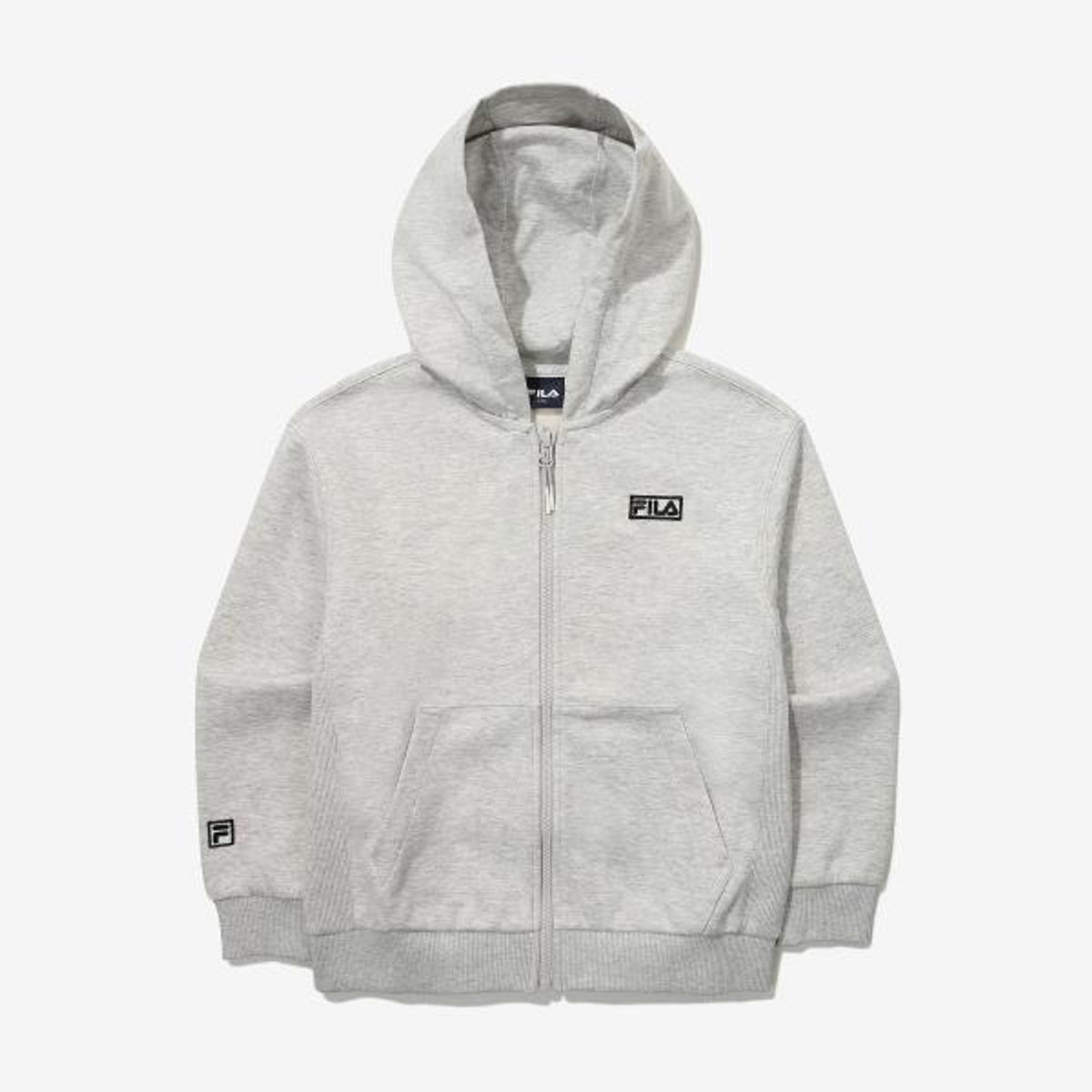 휠라 키즈(FILA KIDS) 에센셜 후드 집업(FK2FTG1101XSGE)