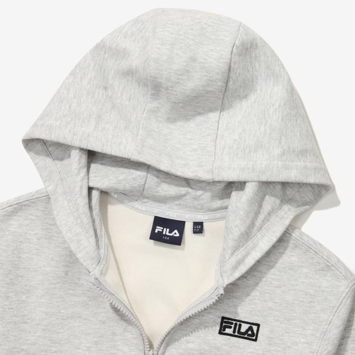 휠라 키즈(FILA KIDS) 에센셜 후드 집업(FK2FTG1101XSGE)