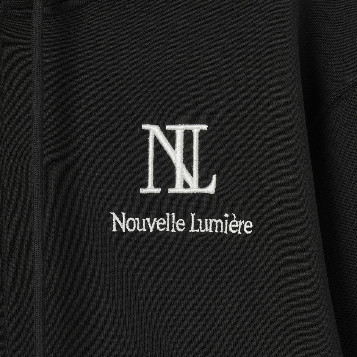 누벨르미에르(NOUVELLE LUMIERE) 시그니처 후드집업 핑크와펜