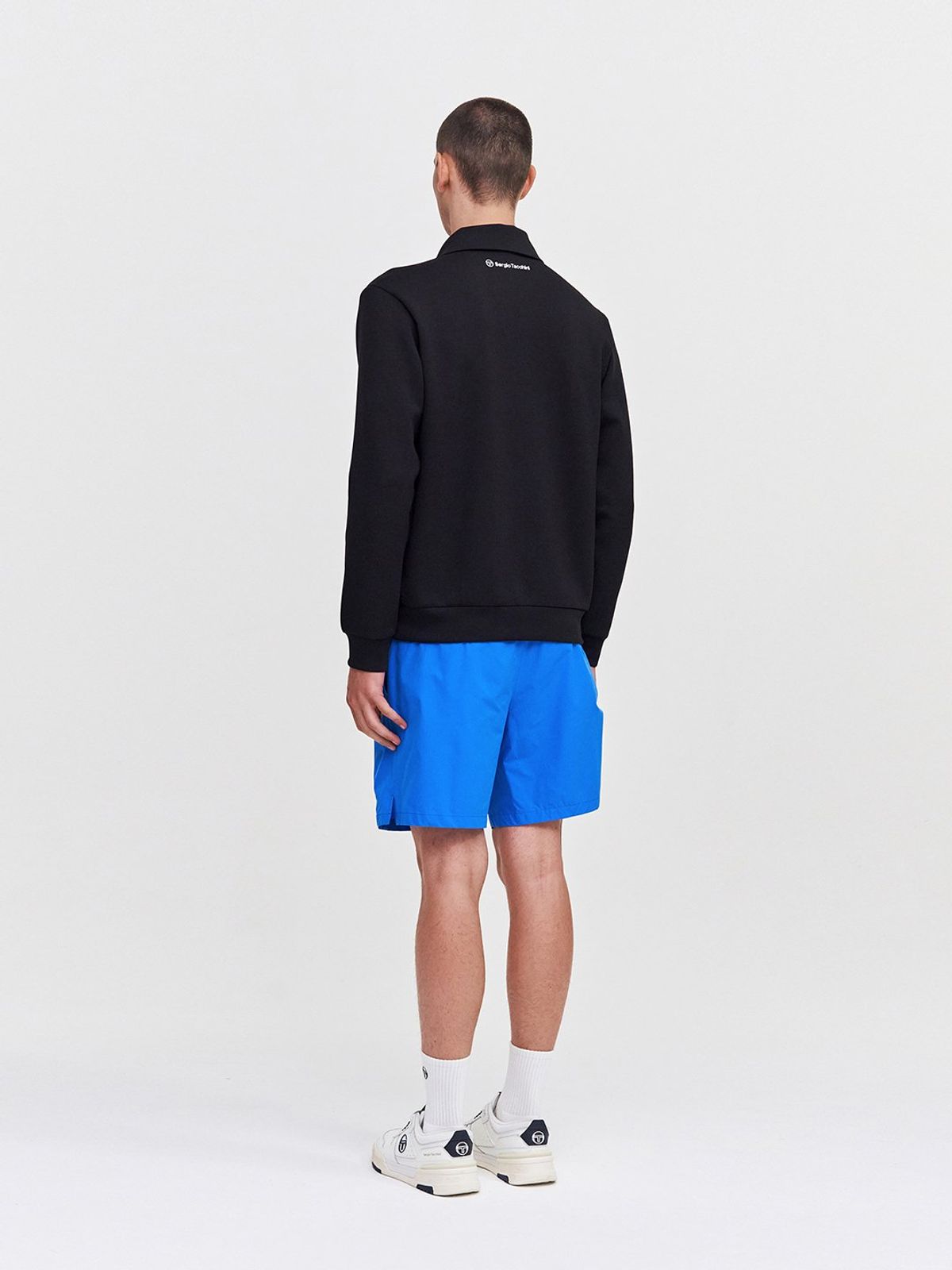 세르지오 타키니(SERGIO TACCHINI) U 고트 카라넥 하프집 (Black)
