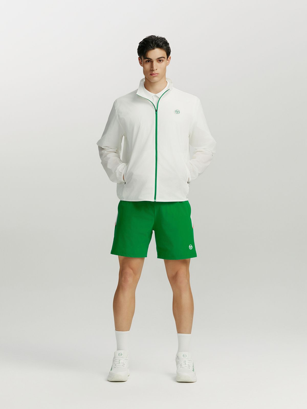 세르지오 타키니(SERGIO TACCHINI) M 에센셜 우븐 초경량 자켓