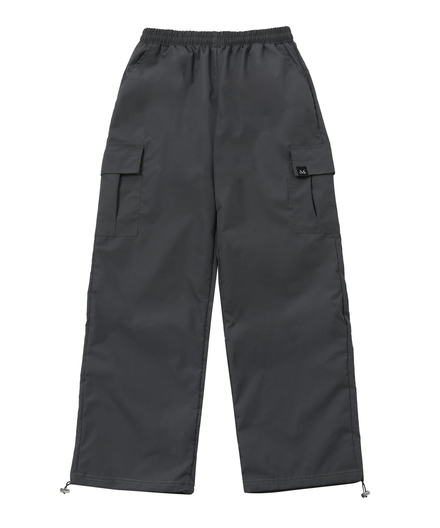 MUSINSA | MUCENT Wide poly nylon string cargo long wide