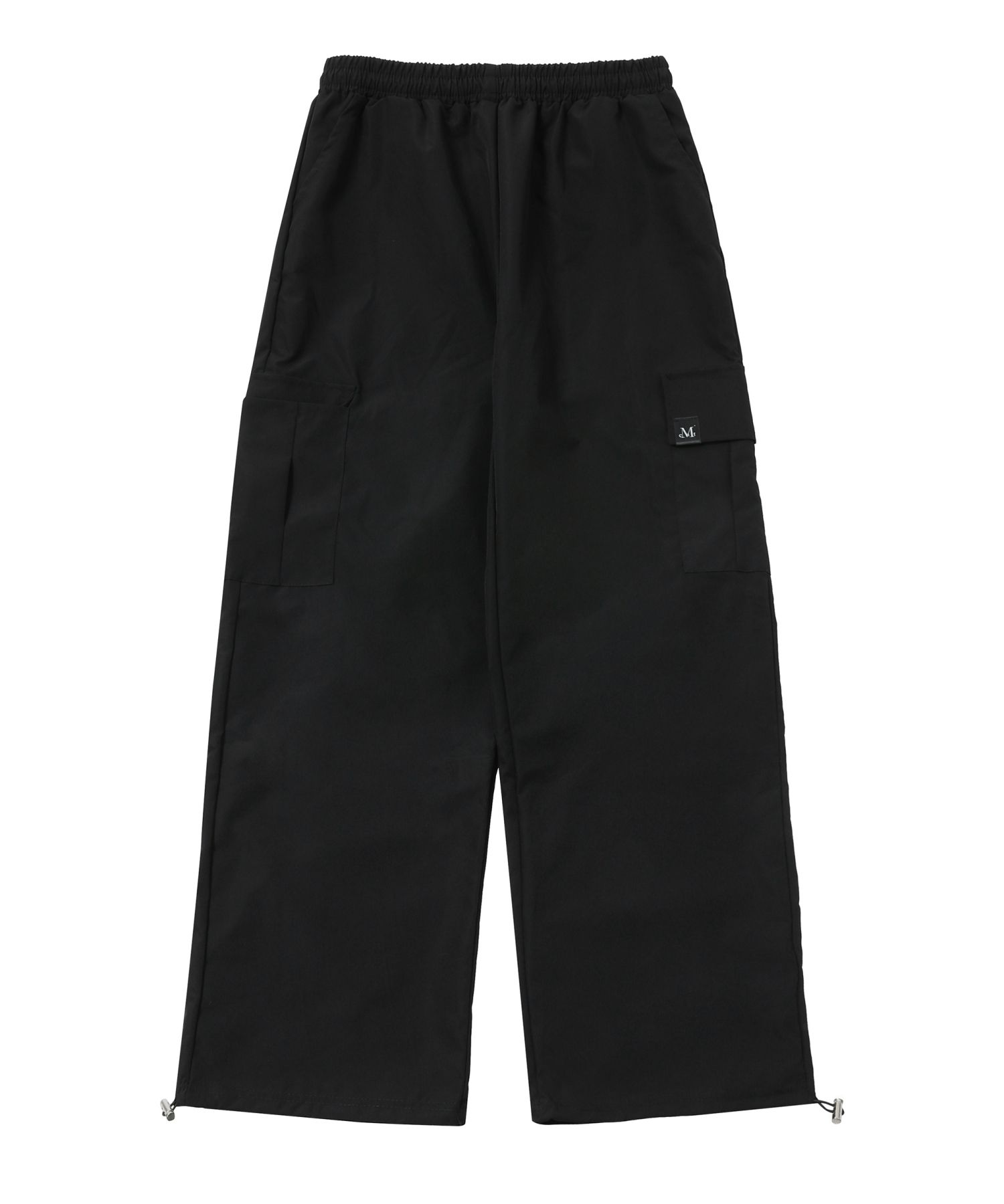 ★MUCENT★ Gross Nylon Cargo Pants MUSINSA | MUCENT Wide poly nylon string cargo long wide