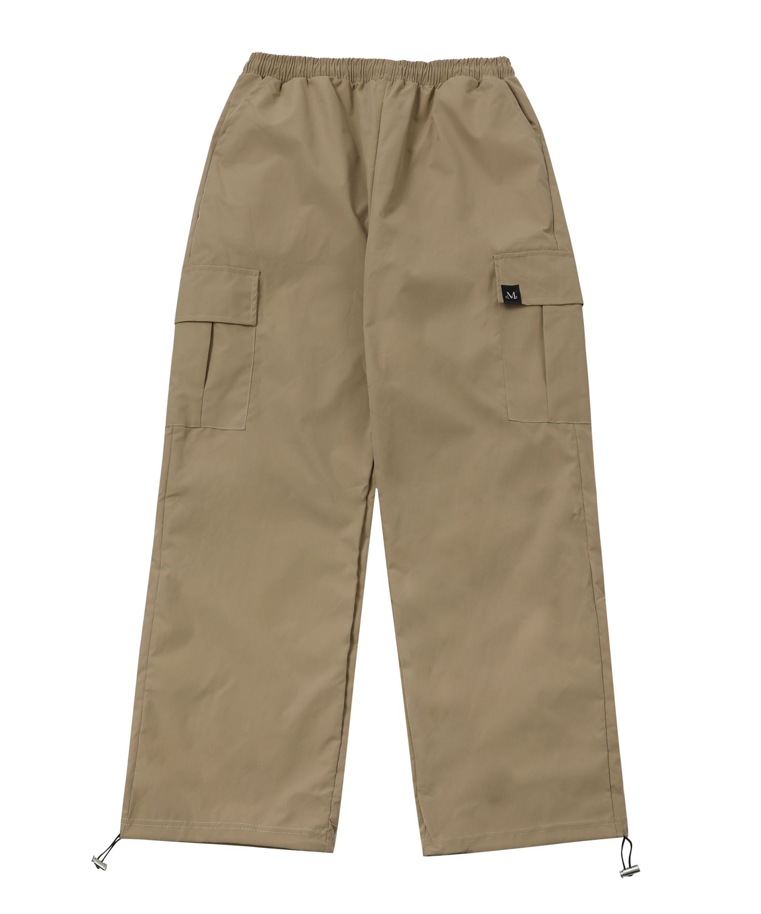 ★MUCENT★ Gross Nylon Cargo Pants MUSINSA | MUCENT Wide poly nylon string cargo long wide